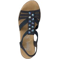 Rieker Damen Sandale blau