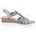 Rieker Damen Sandalette blau