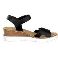 Rieker Damen Sandale schwarz