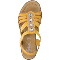 Rieker Damen Sandalette gelb