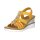 Rieker Damen Sandalette gelb