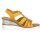 Rieker Damen Sandalette gelb