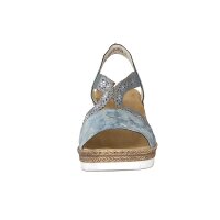 Rieker Damen Sandalette blau