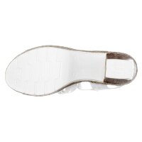 Rieker Damen Sandalette wei&szlig;