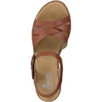 Rieker Damen Sandalette braun