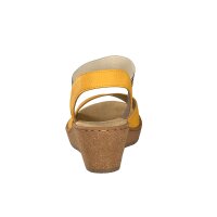 Rieker Damen Sandalette gelb