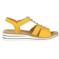 Rieker Damen Sandale gelb