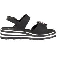 Rieker Damen Sandale schwarz