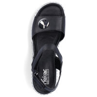 Rieker Damen Sandale schwarz