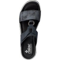 Rieker Damen Pantolette blau