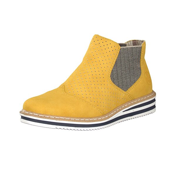 Rieker Damen Boot gelb