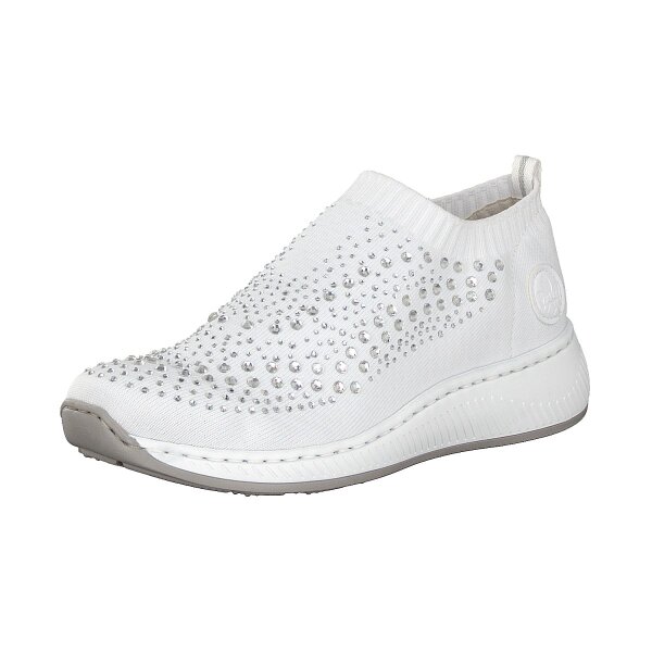 Rieker Damen Sneaker wei&szlig;