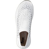 Rieker Damen Sneaker wei&szlig;