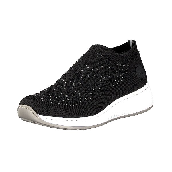 Rieker Damen Sneaker schwarz
