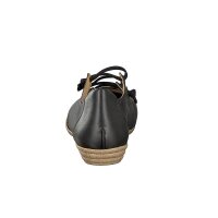 Rieker Damen Slipper schwarz