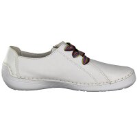 Rieker Damen Schn&uuml;rschuh wei&szlig;
