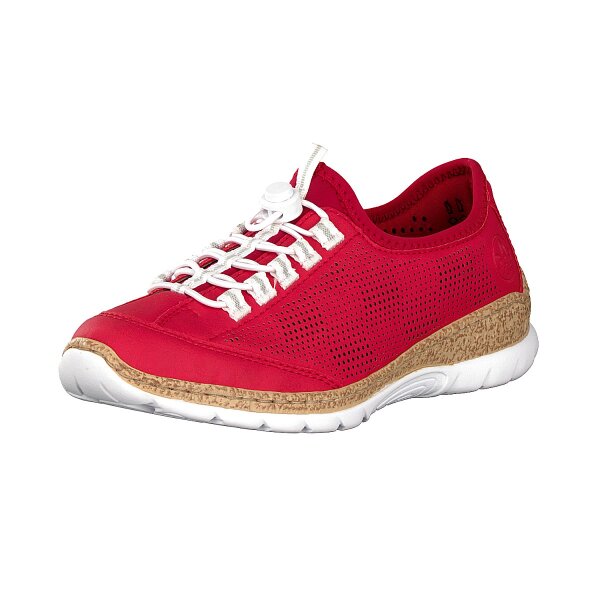 Rieker Damen Sneaker rot