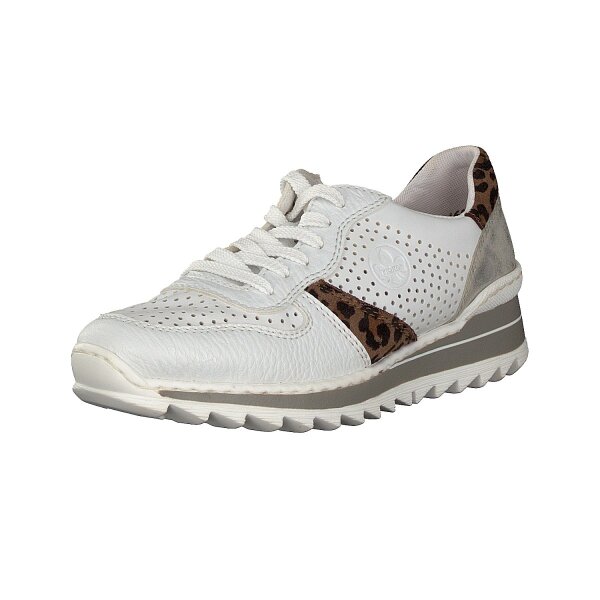 Rieker Damen Sneaker wei&szlig;