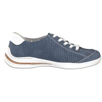 Rieker Damen Schn&uuml;rschuh blau