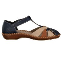 Rieker Damen Sandale blau