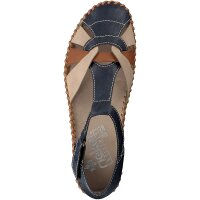 Rieker Damen Sandale blau