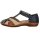 Rieker Damen Sandale blau