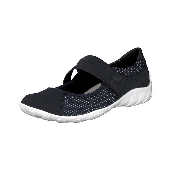Rieker Damen Slipper blau