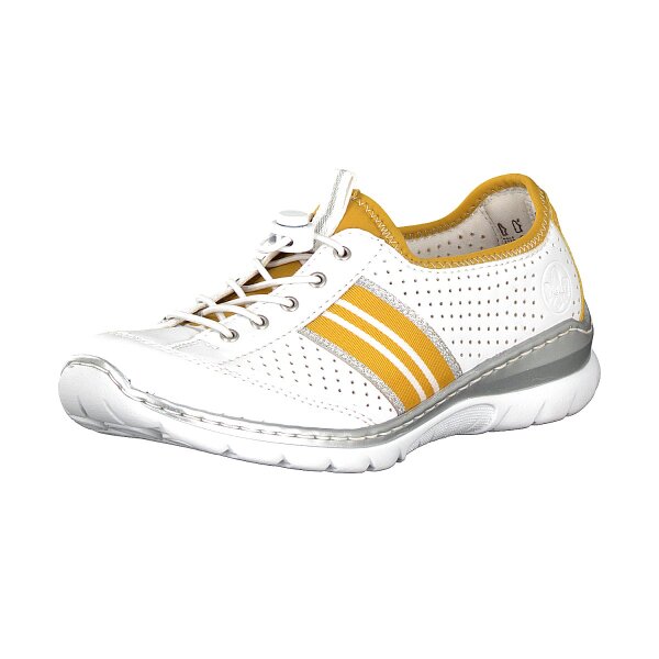 Rieker Damen Sneaker wei&szlig;
