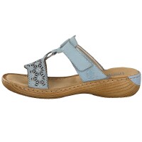 Rieker Damen Pantolette blau