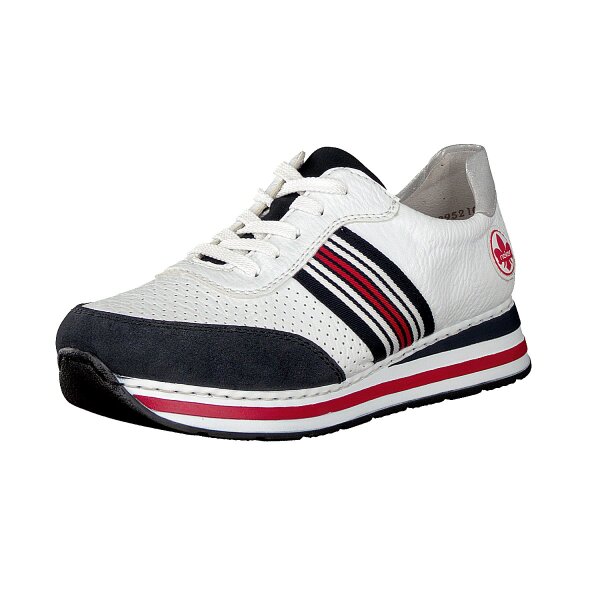 Rieker Damen Sneaker wei&szlig;