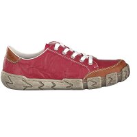 Rieker Damen Schn&uuml;rschuh rot