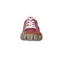 Rieker Damen Schn&uuml;rschuh rot