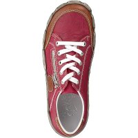 Rieker Damen Schn&uuml;rschuh rot