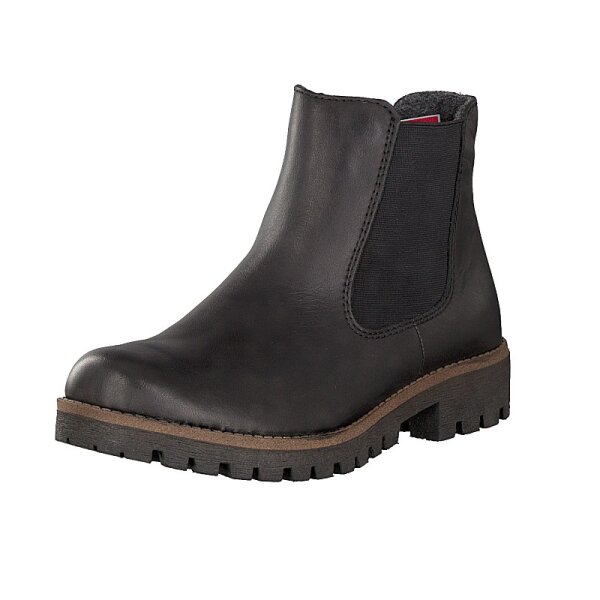 Rieker Damen Chelsea Boot schwarz