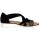 Rieker Damen Sandale schwarz