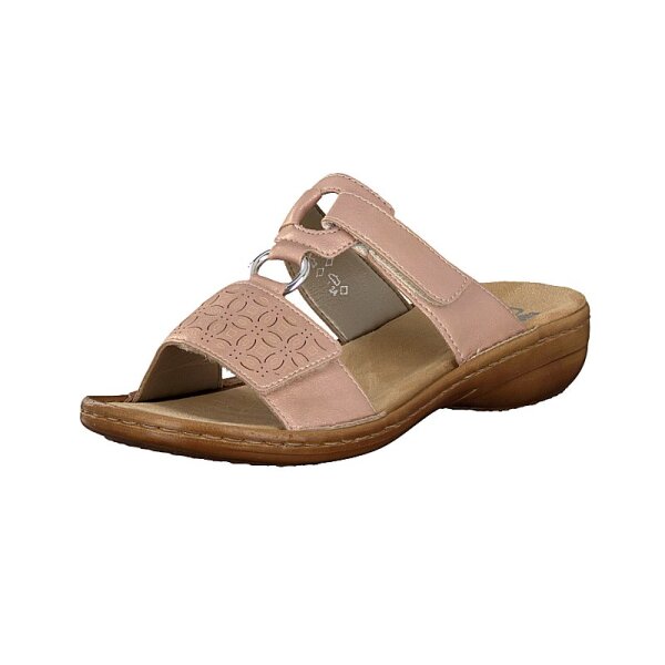 Rieker Damen Pantolette rosa