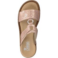 Rieker Damen Pantolette rosa