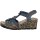 Rieker Damen Sandalette blau