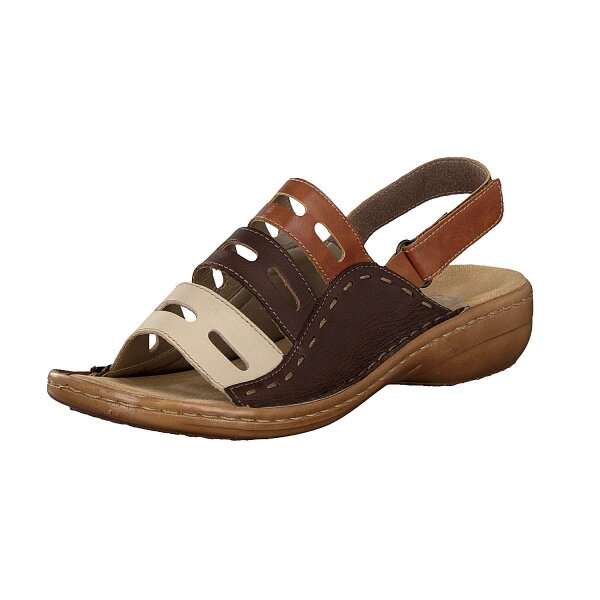 Rieker Damen Sandale braun