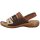 Rieker Damen Sandale braun