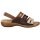 Rieker Damen Sandale braun