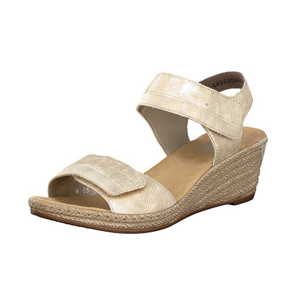 Rieker Damen Sandale gold