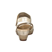 Rieker Damen Sandale gold
