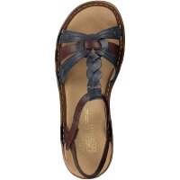 Rieker Damen Sandale braun
