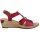 Rieker Damen Sandale rot