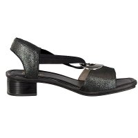 Rieker Damen Sandalette schwarz