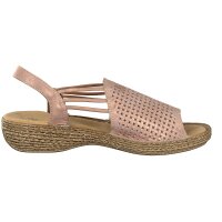 Rieker Damen Sandale rosa
