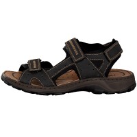 Rieker Herren Sandale schwarz
