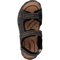 Rieker Herren Sandale schwarz