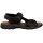 Rieker Herren Sandale schwarz